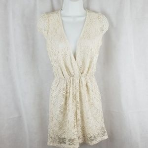 Lace romper size M